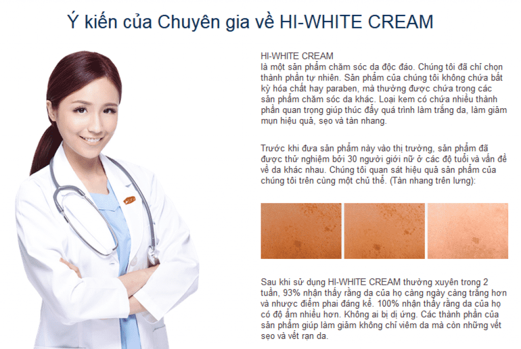 Hi-White Cream
